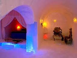 Ice hotel in Norway